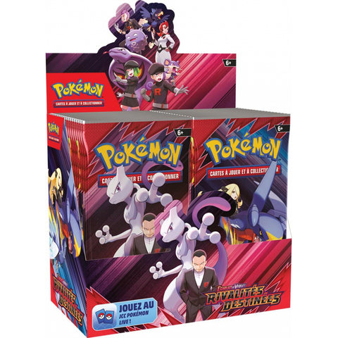 Display Pokémon EV10 : Écarlate et Violet Rivalités Destinées - Boîte de 36 Boosters (VF / Français)