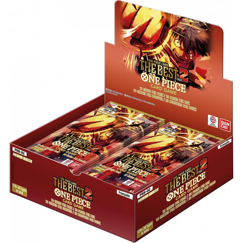 Display One Piece Card Game PRB-02 : Premium One Piece Card The Best 2 - Boîte de Boosters (VF / Français)