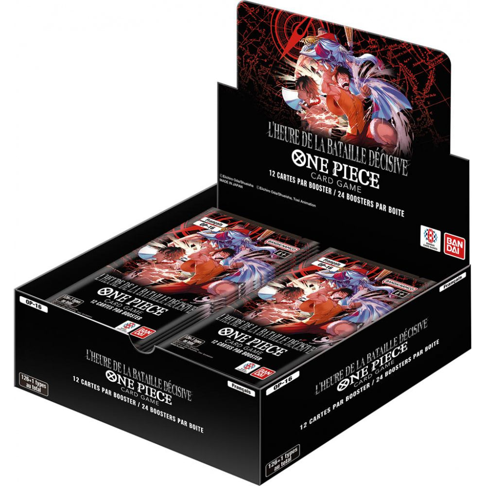 Display One Piece Card Game OP16 : L'Heure de la Bataille Décisive - Boîte de 24 Boosters (VF / Français)