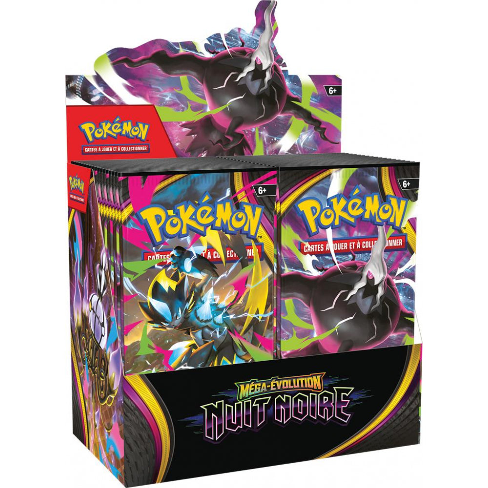Display Pokémon ME05 : Méga-Évolution Nuit Noire - Boîte de 36 Boosters (VF / Français)