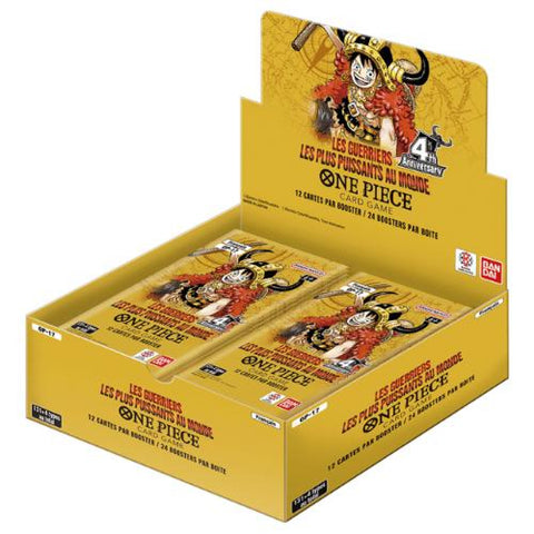 Display 24 Boosters One Piece OP17 : Les Guerriers les Plus Puissants au Monde (VF / Français)
