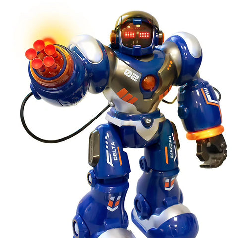 Robot de combat télécommandé programmable