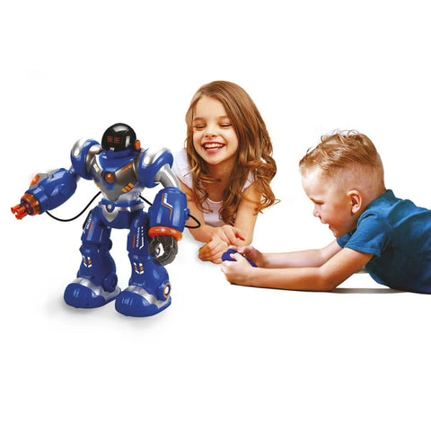 Robot de combat télécommandé programmable