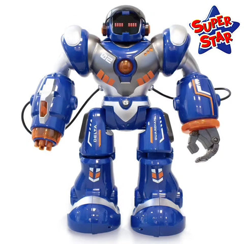 Robot de combat télécommandé programmable