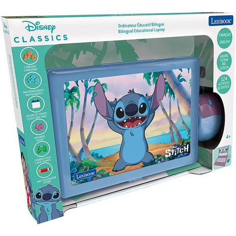 Ordinateur éducatif bilingue 5" - Disney Stitch