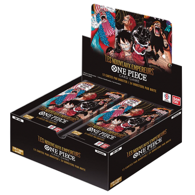 Display One Piece Card Game OP09 : Les Nouveaux Empereurs - Boîte de 24 Boosters (VF / Français)