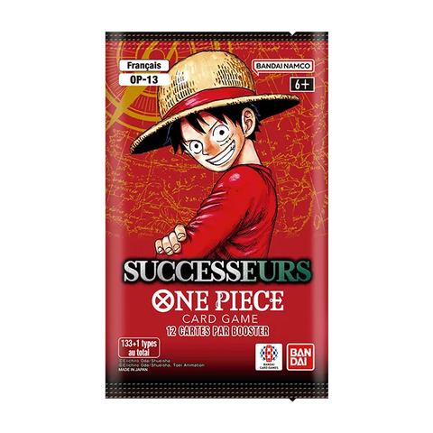 Display One Piece Card Game OP13 : Successeurs - Boîte de 24 Boosters (VF / Français)